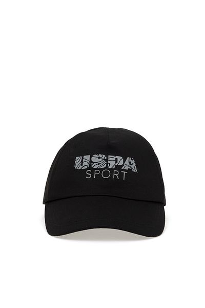 U.S. Polo Assn. Мъжка спортна шапка U.S. POLO, черна, с регулируем размер - Sova 046