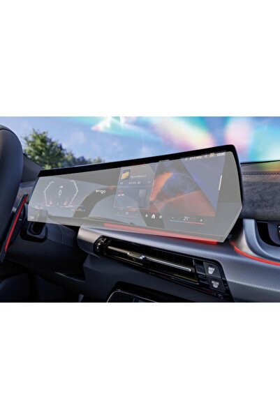 Engo BMW M135 - واقي شاشة غير لامع، غطاء شفاف كامل، قطعة واحدة