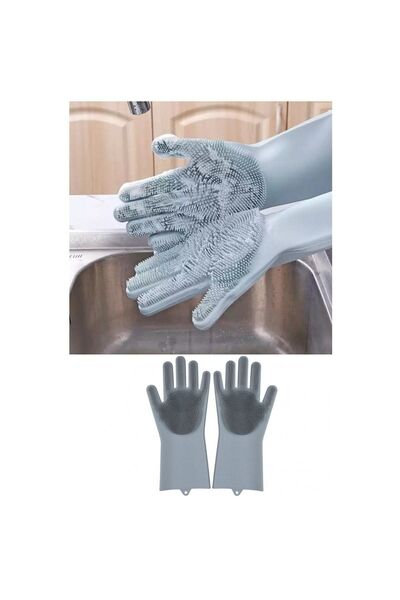 Neptün Life Silicone Serrated Dish Gloves