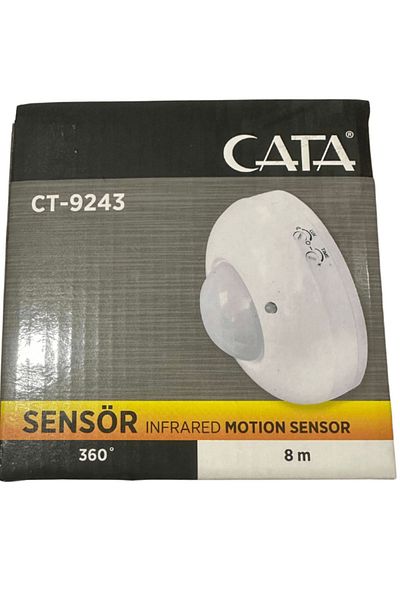 Cata CT-9243 8 Meters 360 Degree Infrared Motion Sensor (8 Pieces)
