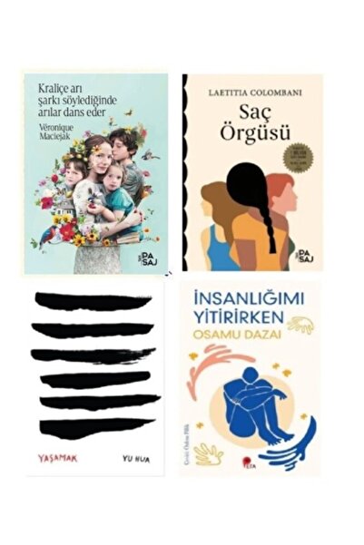 Yan Pasaj Yayınevi Kraliçe Arı Şarkı Söylediğinde Arılar Dans Eder -Saç Örgüsü-Yaşamak -İnsanlığımı Yitirirken (HEDİYE)