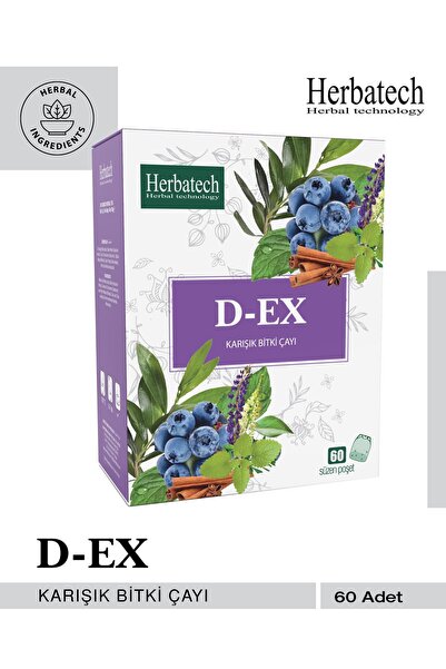 Herbatech Yaban Mersinli D-ex Çayı