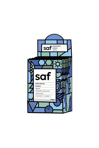Saf Nutrition Sport Style 30 g X 10 Sachet Protein Mix