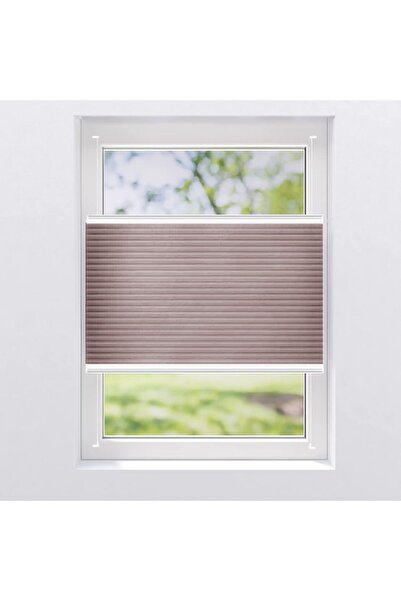MD Plise Beyaz Alüminyum Kasa Karartma (BLACKOUT) Plise Perde