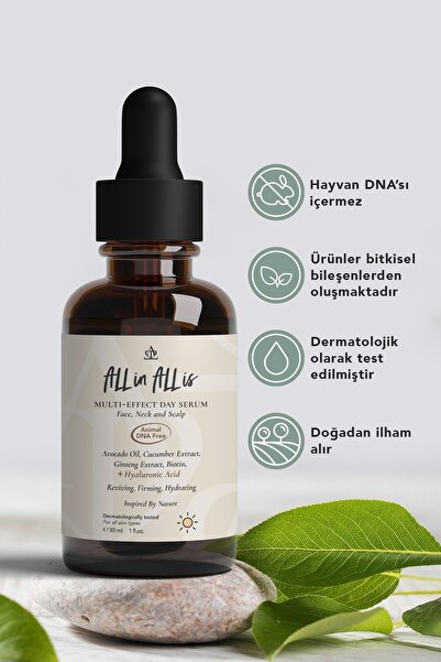 All in All is Multi-effect Hyalüronik Asit, Salatalık Özlü Canlandırıcı Ve Do...