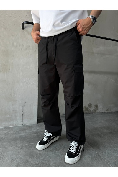 DİFRANSEL Αποσπώμενο παντελόνι Cargo με υφασμάτινο αλεξίπτωτο