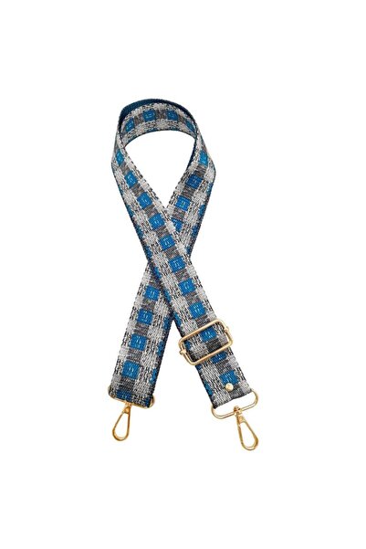 angel çanta aksesuar حقيبة Angel - 120x4 سم بوليستر، رمادي فيروزي وإكسسوار مع...