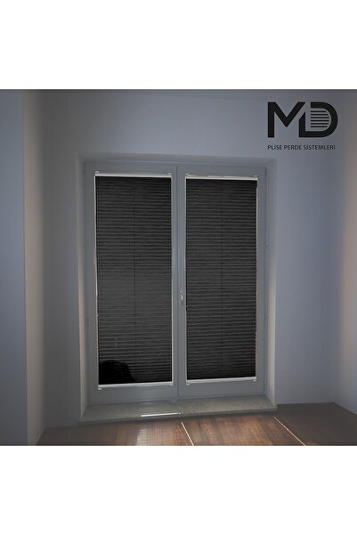 MD Plise Beyaz Alüminyum Kasa Canary Yarı Geçirgen Plise Perde