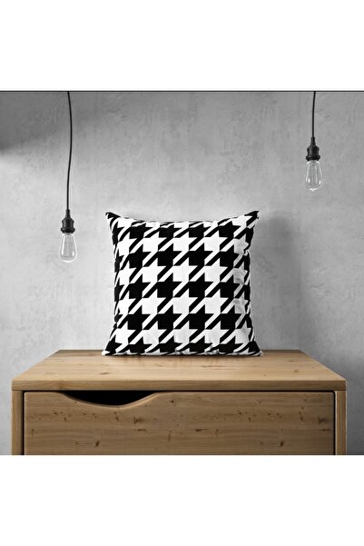 Lostello Home Goose Feet Patterned Digital Printed Throw Pillow Cover 43*43