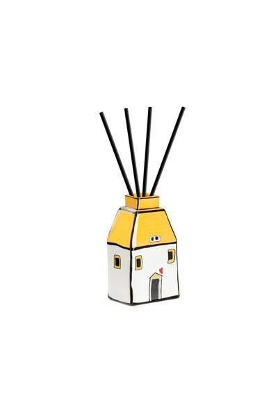 Egan Italy Le Casette Çubuklu Koku Difüzörü 6 cm x 11 cm Sarı