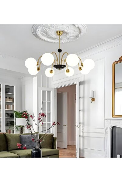 RONİSU AYDINLATMA Cam ampul avize tavan asılı aydınlatma ev, oturma odası, ya...