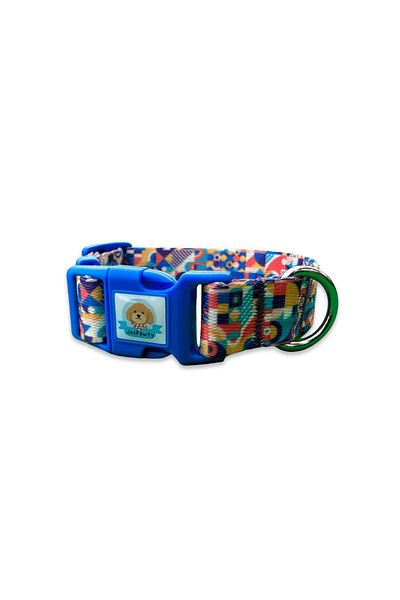JesPawty Colorful Patterned Neck Collar