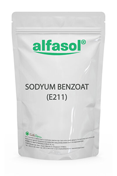 Alfasol Sodyum Benzoat (e211) 1 Kg