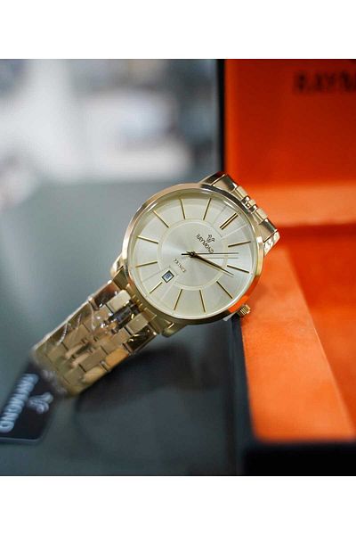 Raymond Gold Color Steel Watchband