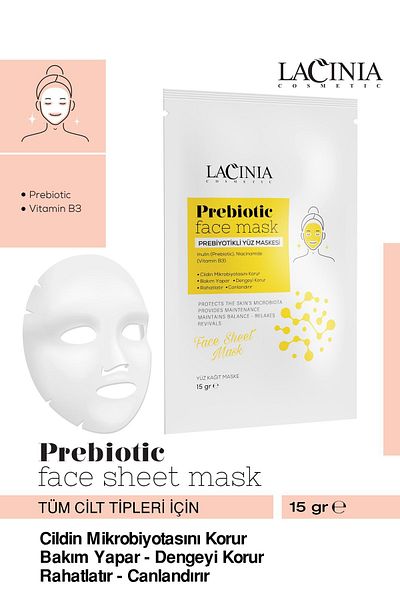 Lacinia Paper Face Mask (Prebiotic)