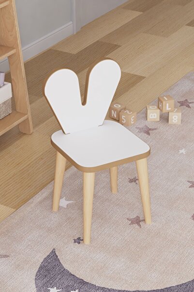 OBİ Atölye 1 Adet Aktivite Masası Sandalyesi Tavşan Model Çocuk Sandalyesi