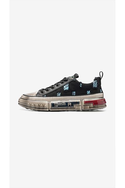 Guja Men's Sneakers - Canvas Fabric and Patterned