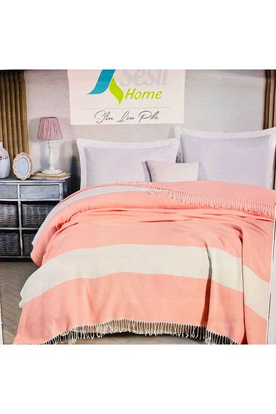 SESLİ HOME بيكيه قطني بقصة ضيقة مع صوت فردي - 160x220 سم