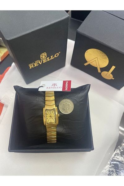 Revello White Vintage Women's Watch - Alsaat Dial