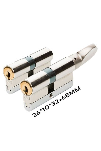 Kale Kilit Kale 264 Cec 68 mm Barel 2-Piece Set Steel Supply 5 Switch Buckle