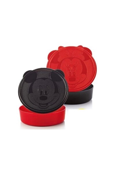Tupperware Beslenme Kabı Minnie Mickey Saklama Kutusu