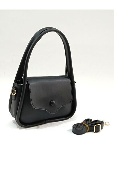 Daj Company Geantă de umăr și umăr bagheta cu nasturi