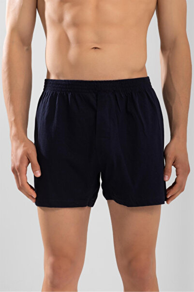 Pi Giyim 8-пакет чоловічих бавовняних боксерів, темно-синіх, з бавовняним поясом