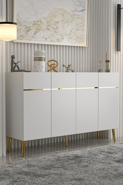 Givayo Mobilya WENDY KONSOL BEYAZ