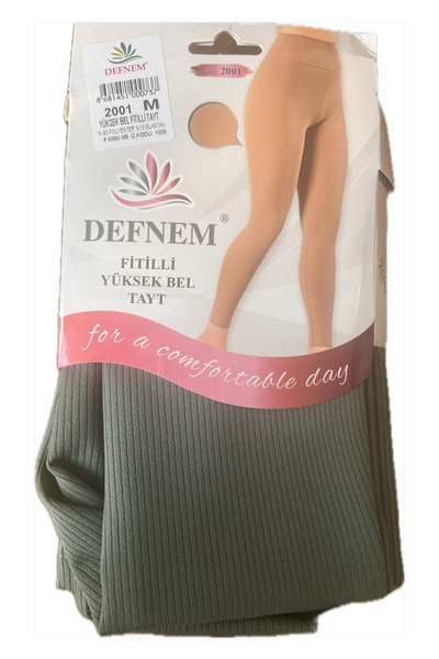 Defnem بنطلون ضيق عالي الخصر