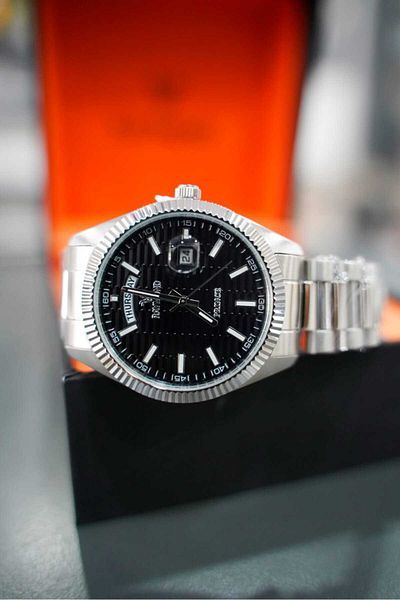 Raymond Men's Wristwatch - Steel Cord