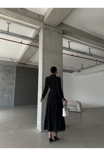 RMG BUTİK Rochie din dantela creponata