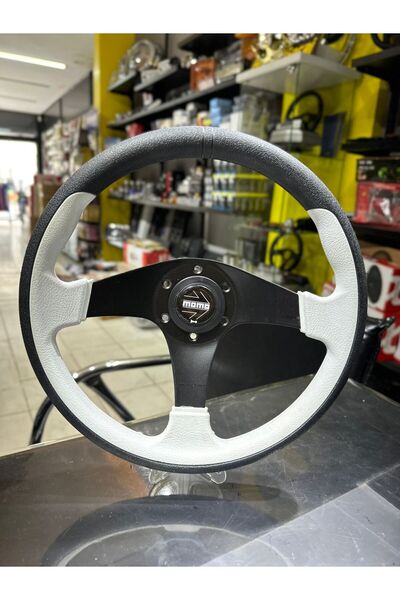 Momo YENİ MODEL DİREKSİYON SİMİDİ BEYAZ