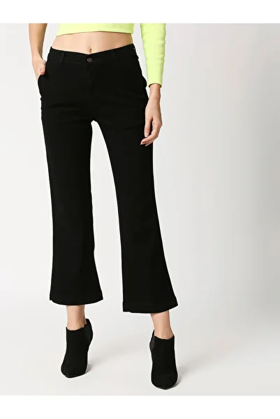High Star By Styli High Rise Bootcut Clean Look Stretchable Jeans