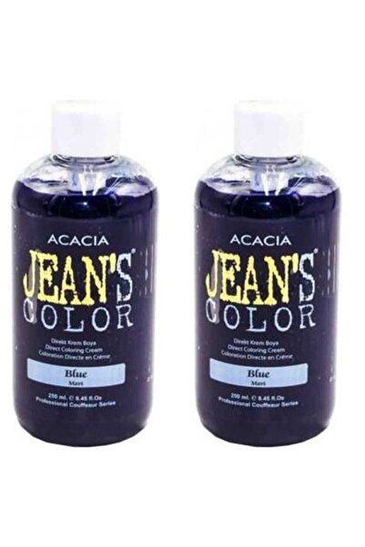 Acacia Jean's Color Mavi Saç Boyası 250 ml 2 Adet
