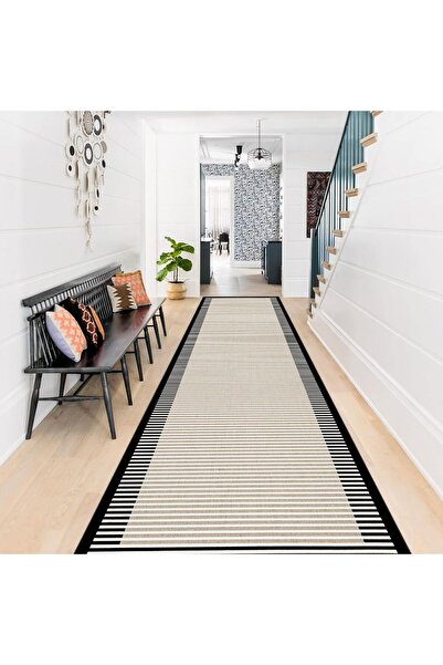 VİVİCAHOME Modern Dijital Baskı Dört Mevsim Yıkanabilir Kaymaz Taban Salon Ha...