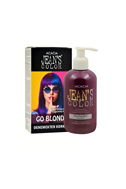 Acacia Jean's Color Marşmelov 250 Ml. Marshmellow + Jean's Color Saç Açıcı Seti