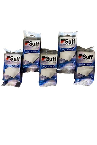 Suff Pack of 5 Magic Sponge Boat Cleaning Sponge Nano Quality 5 Pieces Yacht Boat Car Cleaning Sponge