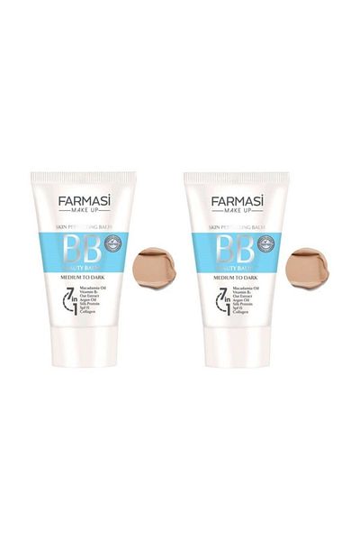 Farmasi 2 Pieces Bb Cream Medium to Dark 50 ml