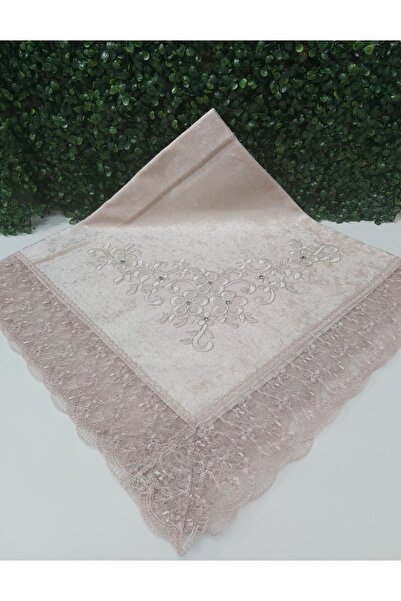 Begonya Ev Tekstili Kadife Bohça