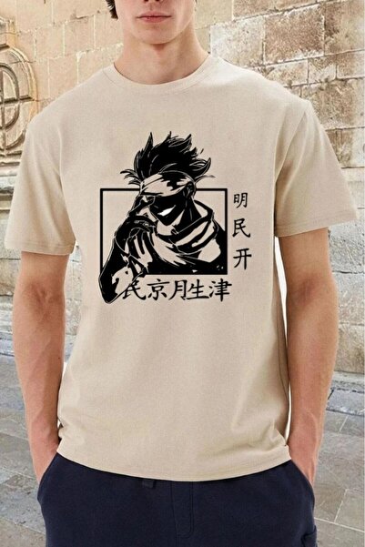 oneagılyazı Gojo Satoru Jujutsu Kaisen Printed Unisex Oversize T-shirt