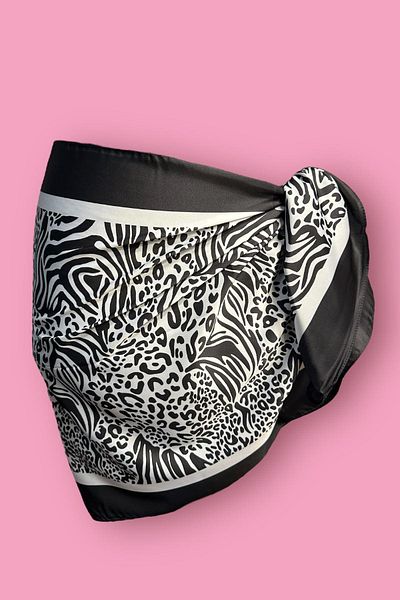 BAHELS Zebra Leopard Pattern Special Design Pareo - 45*145 cm