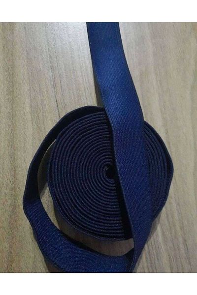 İMREN AKSESUAR Navy Blue 3 cm Super Rubber Waist, Frost and Leg 1 Pack 3 Meters