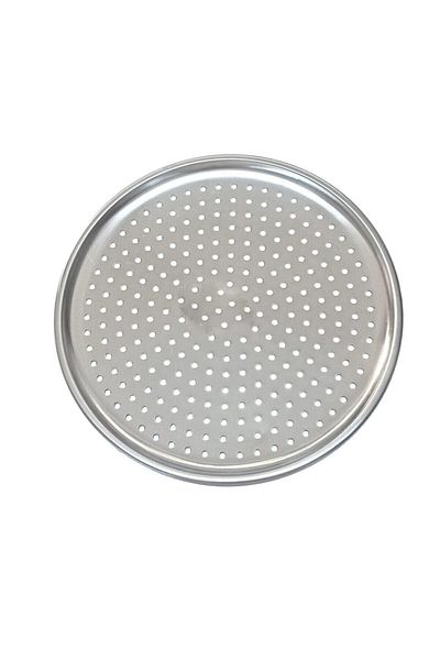 Vipkitchen Set of 3 Lux Steel Perforated Pizza Lahmacun Tray 28-31-36 cm