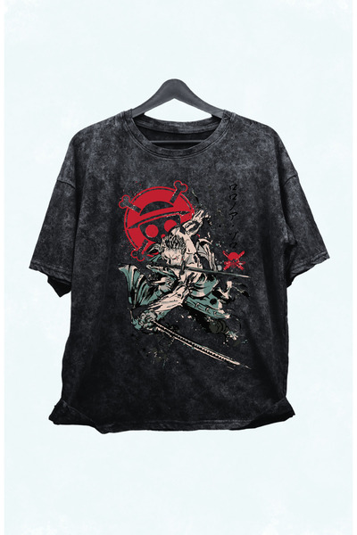 Fuddy Moda One Piece Roronoa Zoro 2 Unisex Washable Oversize T-shirt - Anime ...