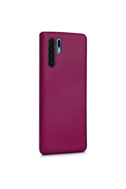 ZM STORE Huawei P30 Pro Kılıf Premier Mürdüm Silikon Kapak