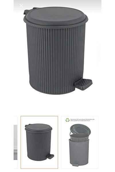 LeesHome Nostalji 011 Pedallı Çöp Kovası 25 Litre