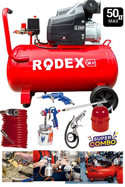 STAXX POWER Bakır Sargılı Yüksek Performans Gerçek 50LT 2.HP 8 BAR Süper Hızl...