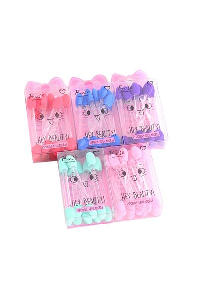 Roesıa Rose Cosmetics Rose New Cutie de 10 aplicatoare