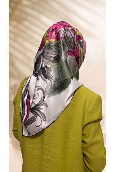 Golden Rose Φουλάρι με σχέδιο από ραγιόν