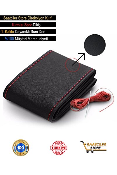 Genel Markalar Hyundai accent era 2006-2011 uyumlu deri direksiyon kılıfı, di...